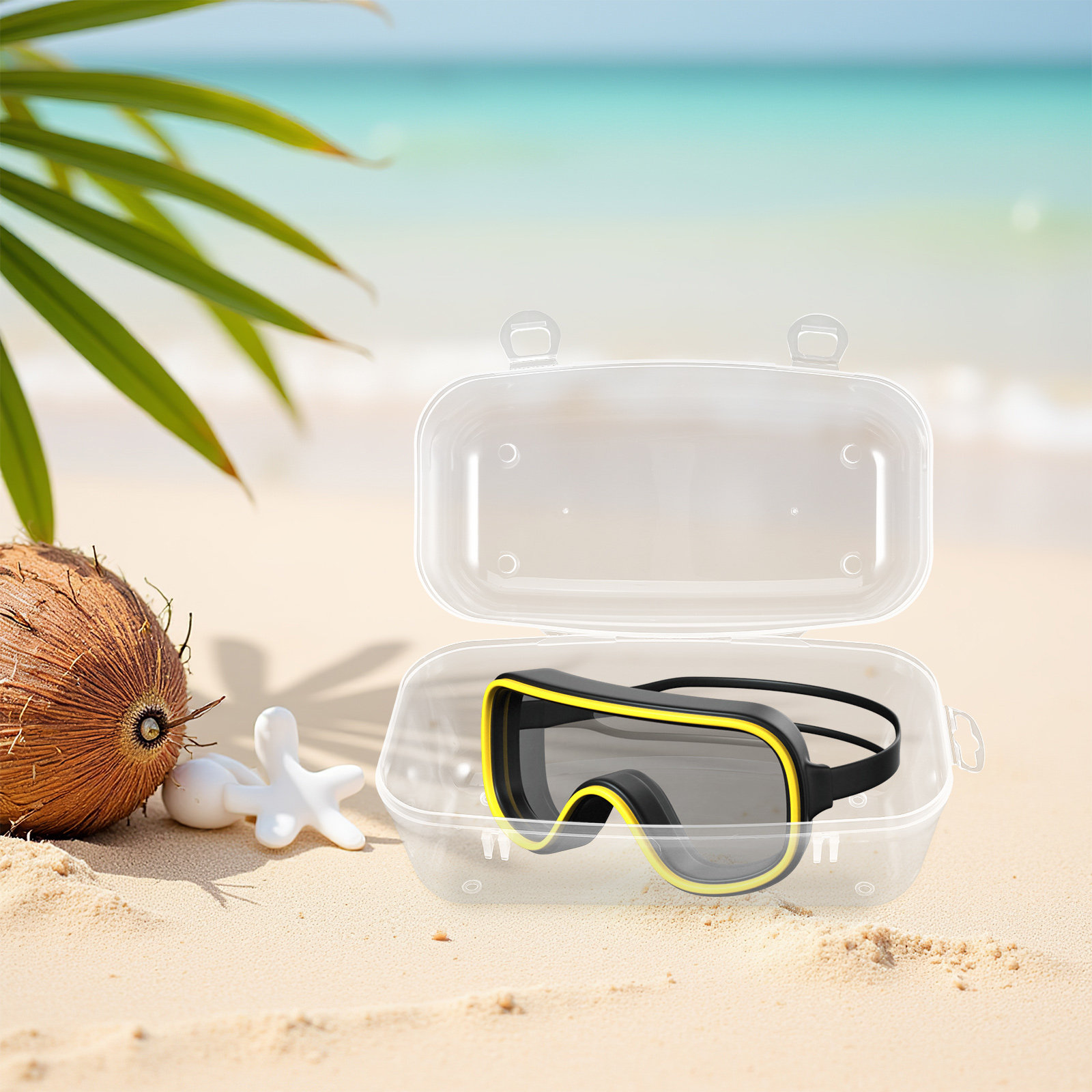 Mask Case Hard Shell - Diving Masks Case Hard Shell Waterproof