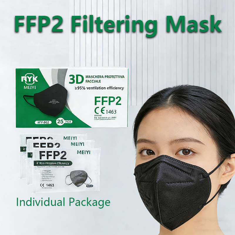 Anti Pollution Mask - 25/50PCS FFP2 CE Masks Safety Dust